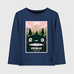 Детский лонгслив Totoro poster