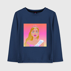 Детский лонгслив Принцесса с выпускного