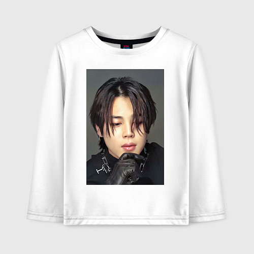 Детский лонгслив Handsome Jimin / Белый – фото 1