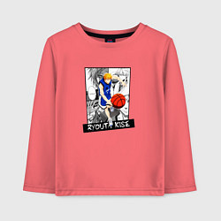 Детский лонгслив Рёта Кисэ на фоне манги