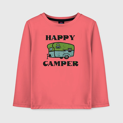Детский лонгслив Camper / Коралловый – фото 1