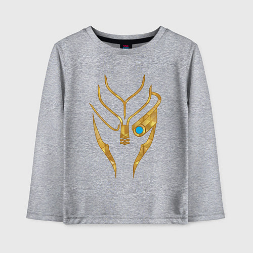 Детский лонгслив Mass Effect Garrus / Меланж – фото 1