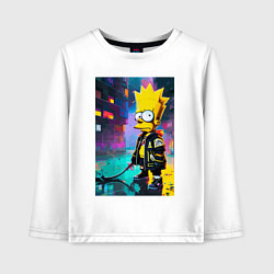 Детский лонгслив Bart Simpson - urban fantasy