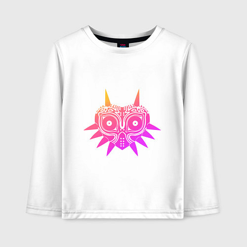 Детский лонгслив Дух - Легенды о Зельде / Белый – фото 1