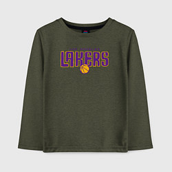 Детский лонгслив Team Lakers