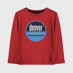 Детский лонгслив Denver Nuggets basketball