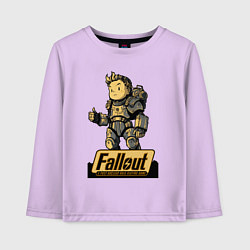 Детский лонгслив Vault boy in armor