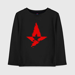 Детский лонгслив Astralis art