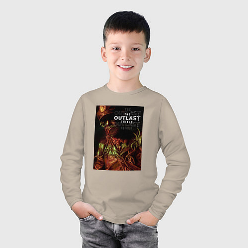 Детский лонгслив The Outlast Trials Лиланд Койл / Миндальный – фото 3