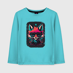 Детский лонгслив Playful fox