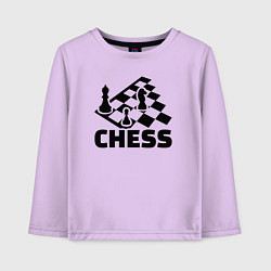 Детский лонгслив Chess game