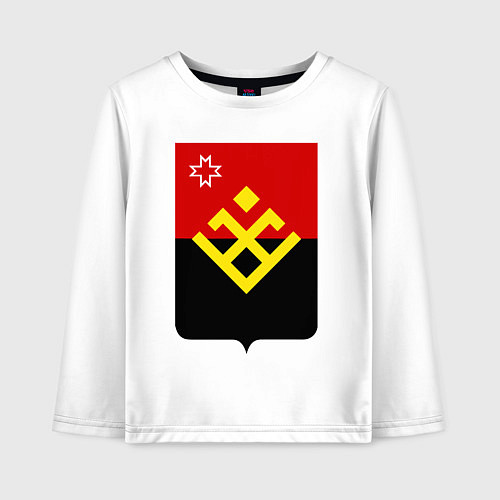 Детский лонгслив Малая Пурга / Белый – фото 1