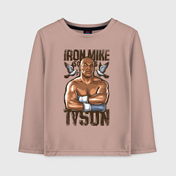 Детский лонгслив Iron Mike Tyson Железный Майк Тайсон