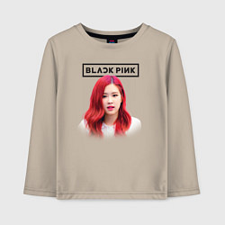 Детский лонгслив Blackpink Rose