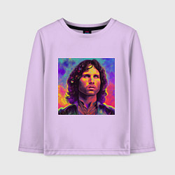 Детский лонгслив Jim Morrison Strange colors Art