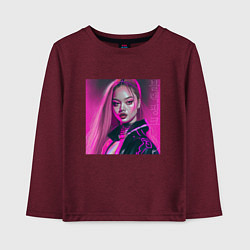 Детский лонгслив Blackpink Lisa аниме рисунок