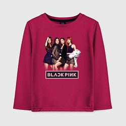 Детский лонгслив Rose Blackpink kpop