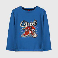 Детский лонгслив Street sneakers