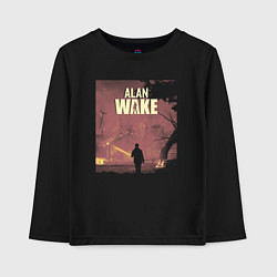 Детский лонгслив Alan Wake art