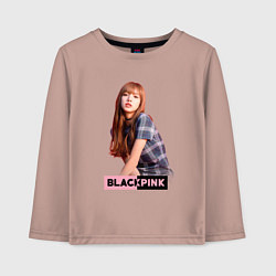 Детский лонгслив Rose Blackpink