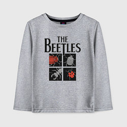 Детский лонгслив Beetles