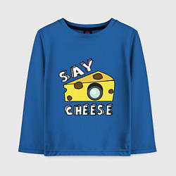 Детский лонгслив Say cheese