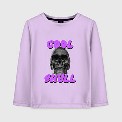 Детский лонгслив Cool Skull