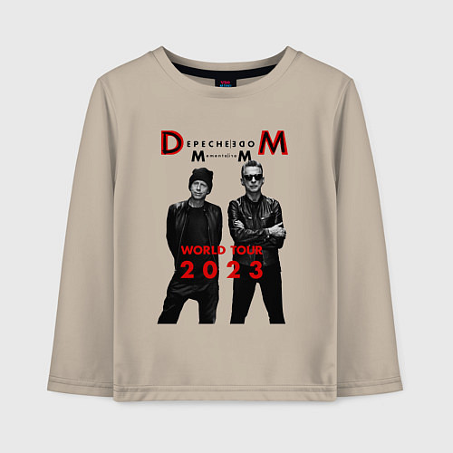 Детский лонгслив Depeche Mode - Memento Mori / Миндальный – фото 1