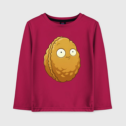 Детский лонгслив Стенорех / Маджента – фото 1