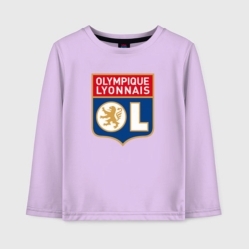 Детский лонгслив Olympique lyonnais fc / Лаванда – фото 1