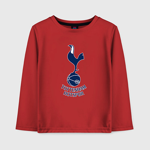 Детский лонгслив Tottenham Hotspur fc sport / Красный – фото 1