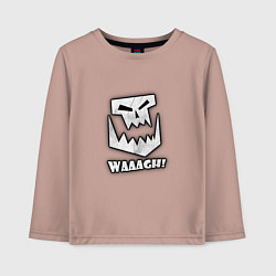 Детский лонгслив Waaagh