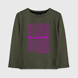 Детский лонгслив Blackpink kpop - музыкальная группа из Кореи