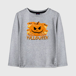 Детский лонгслив Orange holiday halloween