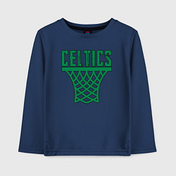 Детский лонгслив Celtics net