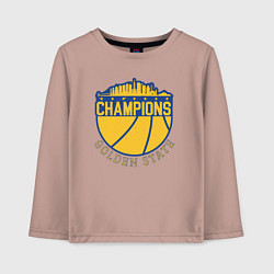 Детский лонгслив Champions Golden State