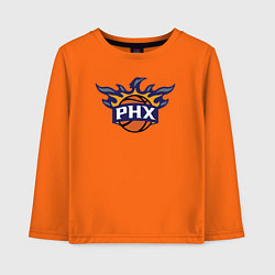 Лонгслив хлопковый детский Phoenix Suns fire, цвет: оранжевый