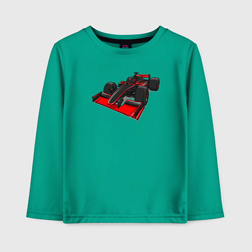 Детский лонгслив Formula-1 McLaren / Зеленый – фото 1