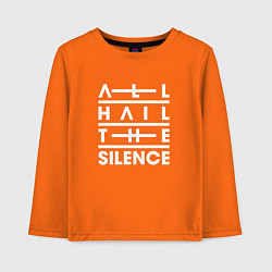 Детский лонгслив All Hail The Silence