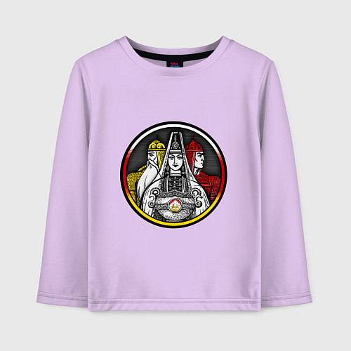 Детский лонгслив Ирон адам / Лаванда – фото 1