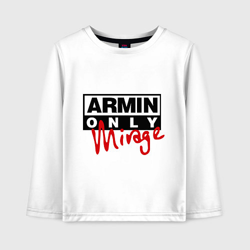 Детский лонгслив Armin Only: Mirage / Белый – фото 1