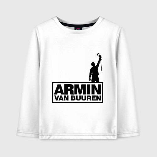 Детский лонгслив Armin van buuren / Белый – фото 1