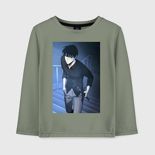 Детский лонгслив Ким Док Чжа всеведущий читатель / Авокадо – фото 1