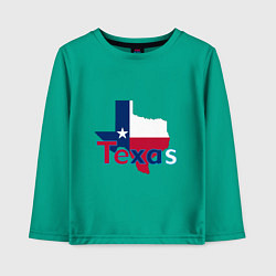 Детский лонгслив Texas