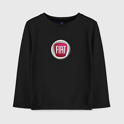 Детский лонгслив FIAT sport auto logo