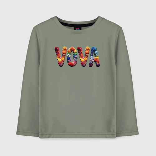 Детский лонгслив Vova yarn art / Авокадо – фото 1