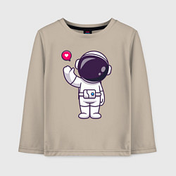 Детский лонгслив Hello spaceman