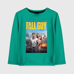 Детский лонгслив Ryan Gosling and Emily Blunt the fall guy