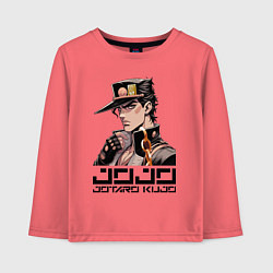 Детский лонгслив Jotaro Kujo - Jojo ai art