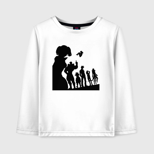 Детский лонгслив Команда Семь смертных грехов / Белый – фото 1